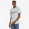 Sports * | Puma Mercedes F1 Logo Men'S Tee Mercedes Team Silver