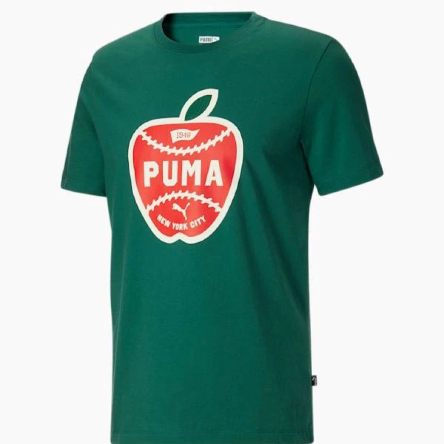 Clothing * | Puma Nyc Big Apple Stitch Men'S Tee Vine