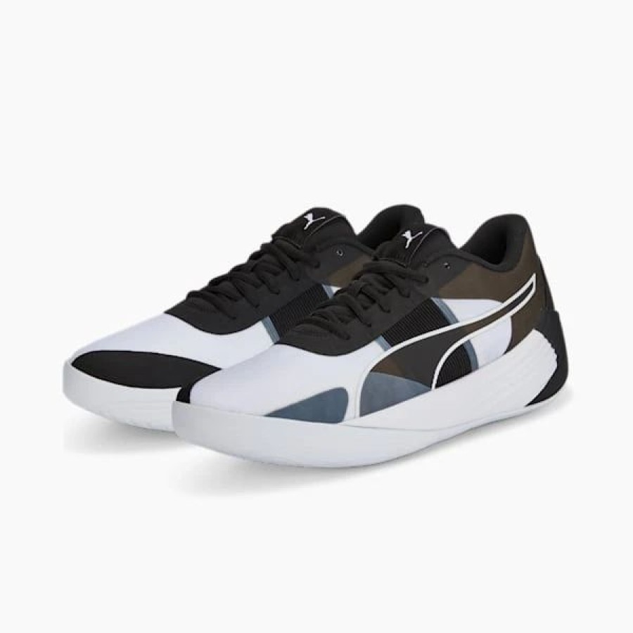 Shoes * | Fusion Nitro Team Basketball Shoes Puma White-Puma Black