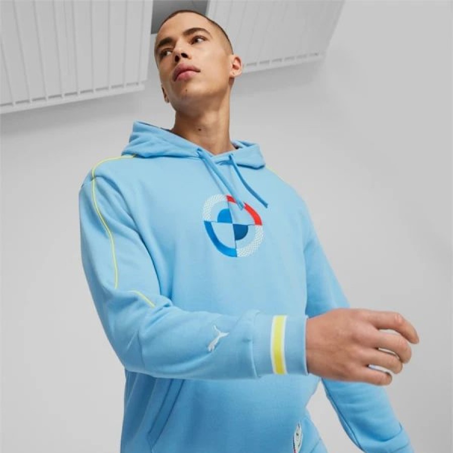 Sports * | Puma Bmw M Motorsport Men'S Statement Hoodie Day Dream