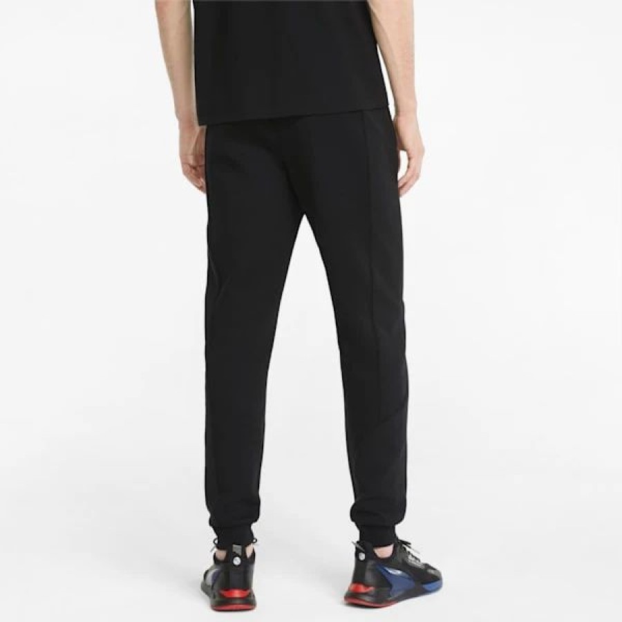 Sports * | Puma Bmw M Motorsport Men'S Sweatpants Cotton Black