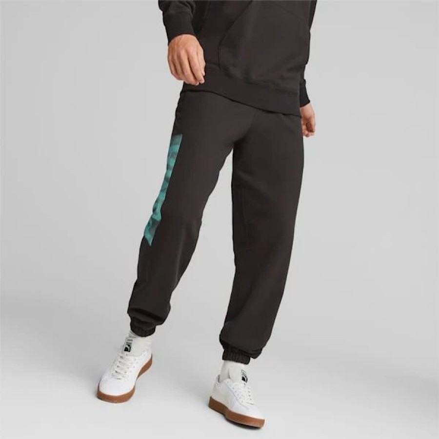 Clothing * | Sportswear By Puma Men'S Sweatpants Puma Black