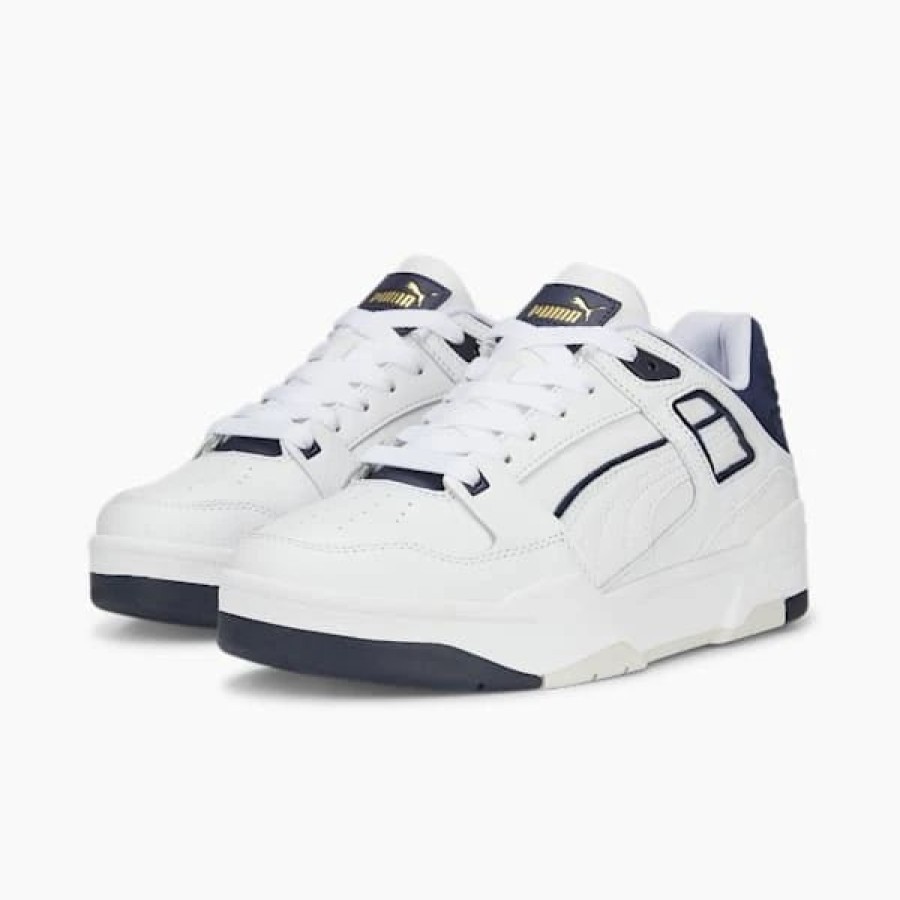 Shoes * | Slipstream Men'S Sneakers Puma White-Peacoat-Nimbus Cloud : Sold Out