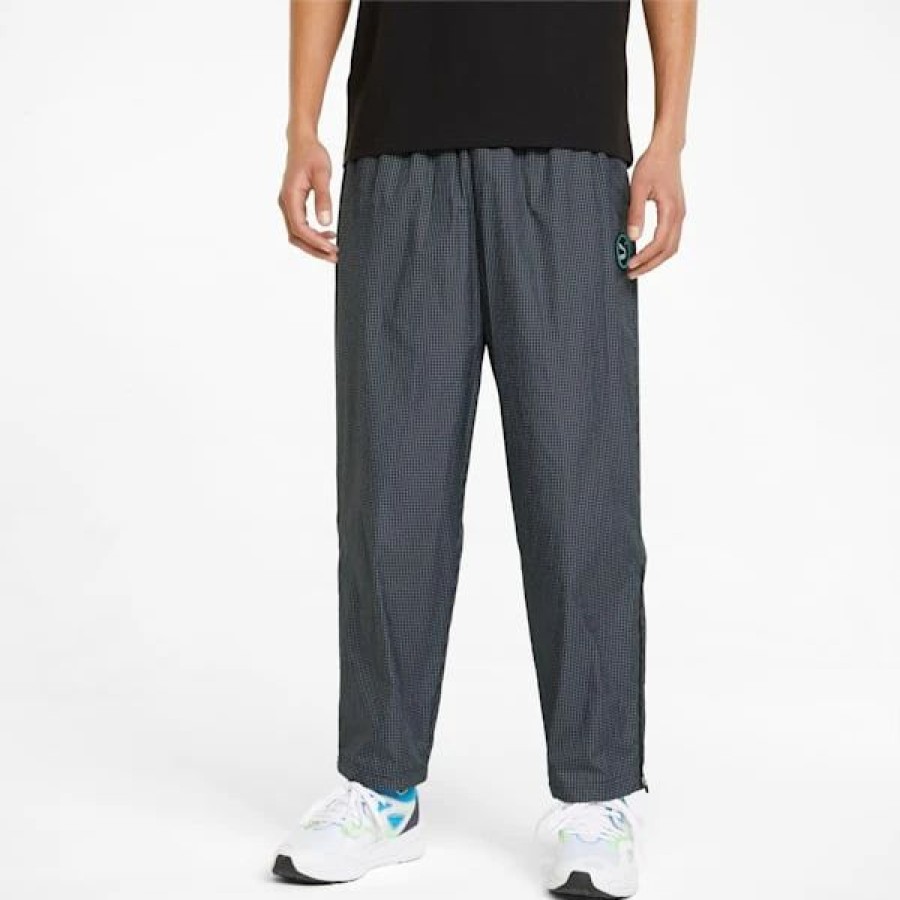 Clothing * | Sportswear By Puma Woven Men'S Pants Puma Black