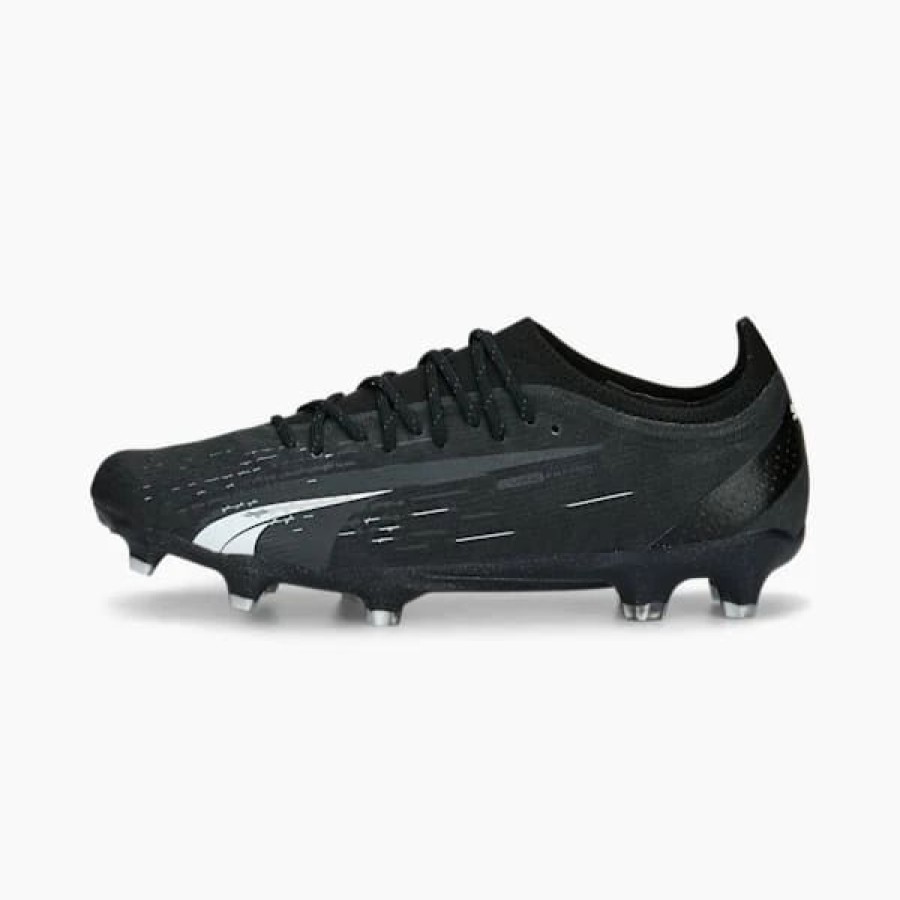 Shoes * | Ultra Ultimate Fg/Ag Soccer Cleats Puma Black-Puma White