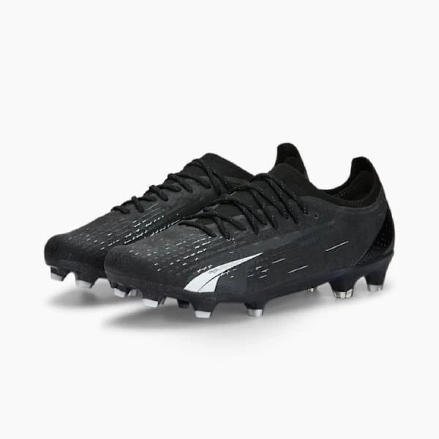 Shoes * | Ultra Ultimate Fg/Ag Soccer Cleats Puma Black-Puma White