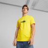 Sports * | Puma Porsche Legacy Men'S Graphic Tee Lemon Chrome