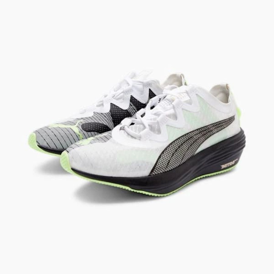 Shoes * | Fast-Fwd Nitro Elite 75Th Anniversary Men'S Running Shoes Puma White-Puma Black