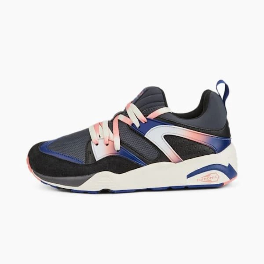 Shoes * | Puma Blaze Of Glory Pyschedelic Sneakers Ebony-Carnation Pink