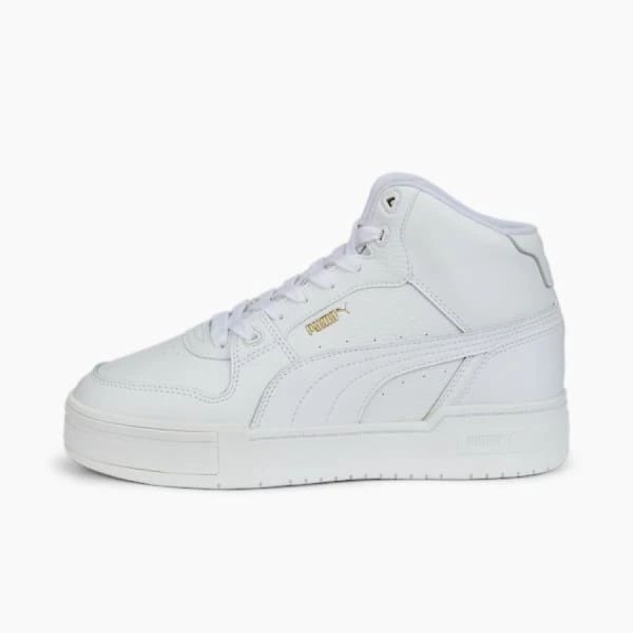 Shoes * | Ca Pro Mid Sneakers Puma White-Puma Team Gold