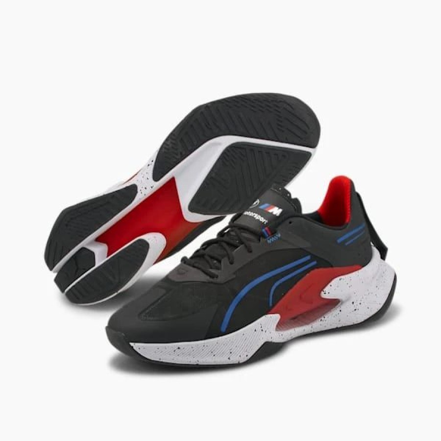 Shoes * | Bmw M Motorsport Lgnd Livery Motorsport Shoes Puma Black-Puma White-Fiery Red