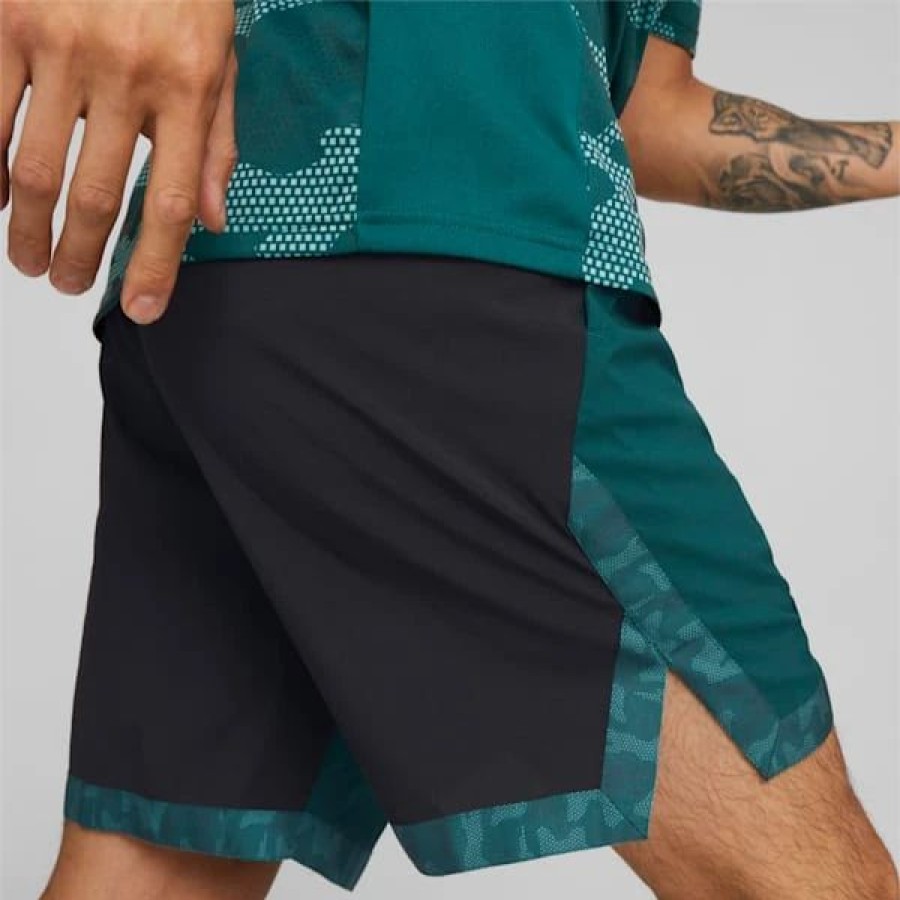 Sports * | Puma Off Season 8 Men'S Training Shorts Varsity Green