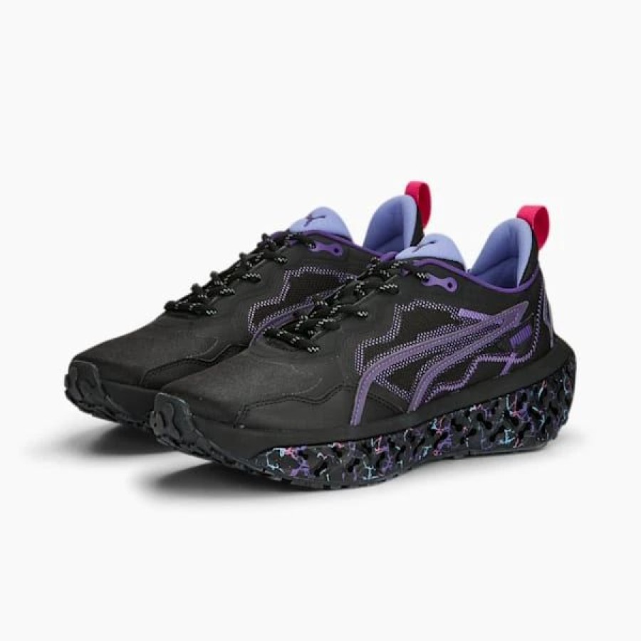 Shoes * | Xetic Sculpt Electric Storm Sneakers Puma Black-Ravish