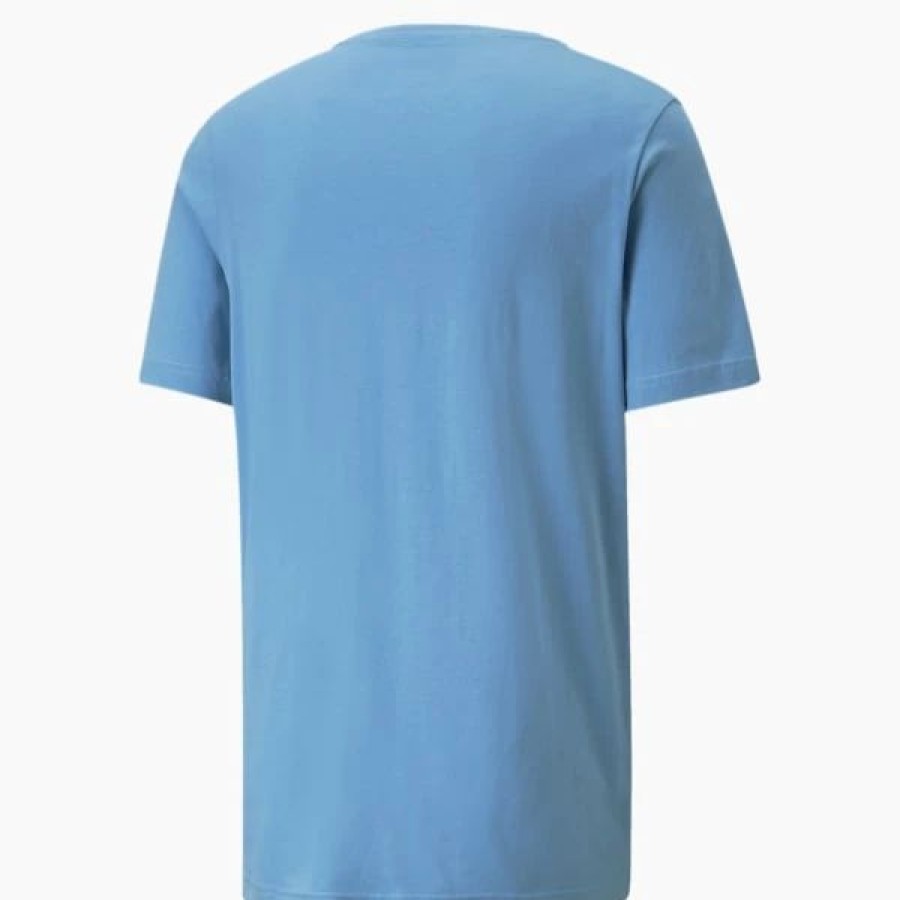 Sports * | Uruguay Soccer Ftblcore Men'S Tee Silver Lake Blue-Puma White