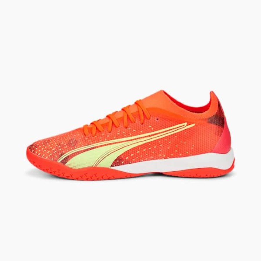 Sports * | Ultra Match It Soccer Cleats Fiery Coral-Fizzy Light-Puma Black