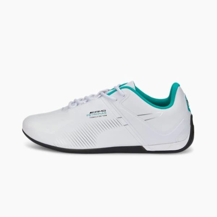 Shoes * | Mercedes F1 A3Rocat Men'S Motorsport Sneakers Puma White-Spectra Green