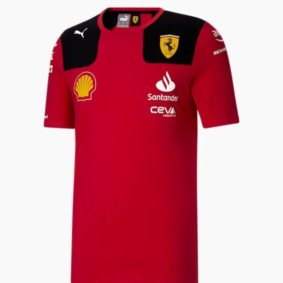 Sports * | Puma Scuderia Ferrari Team Tee Rosso Corsa