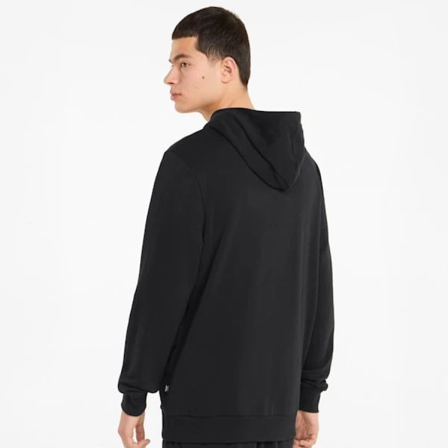 Clothing * | Essentials+ Rainbow Men'S Hoodie Puma Black