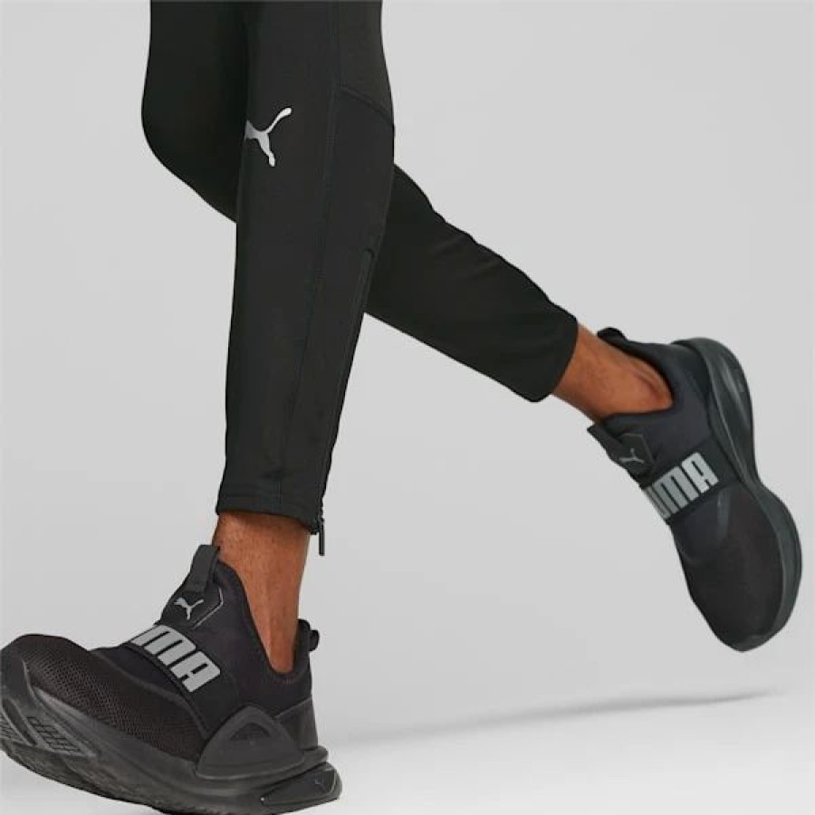 Clothing * | Run Favorite Men'S Running Tights Puma Black