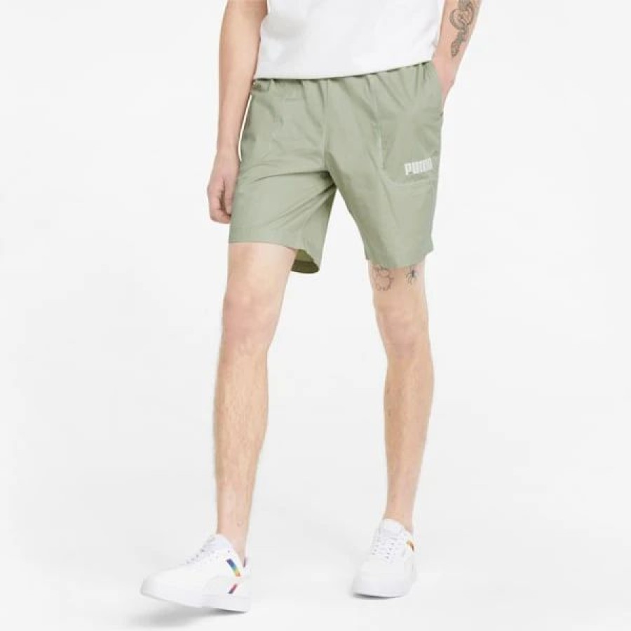 Clothing * | Puma Modern Basics Chino Shorts Men Spring Moss