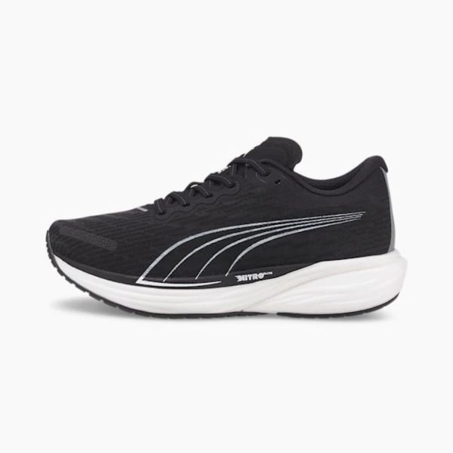 Shoes * | Deviate Nitro 2 Wide Men'S Running Shoes Puma Black