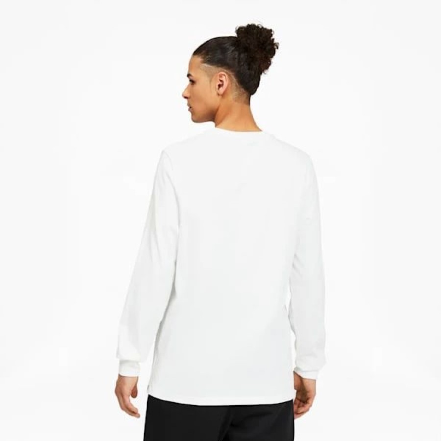 Clothing * | Puma X Tmc Everyday Hussle Long Sleeve Tee Puma White