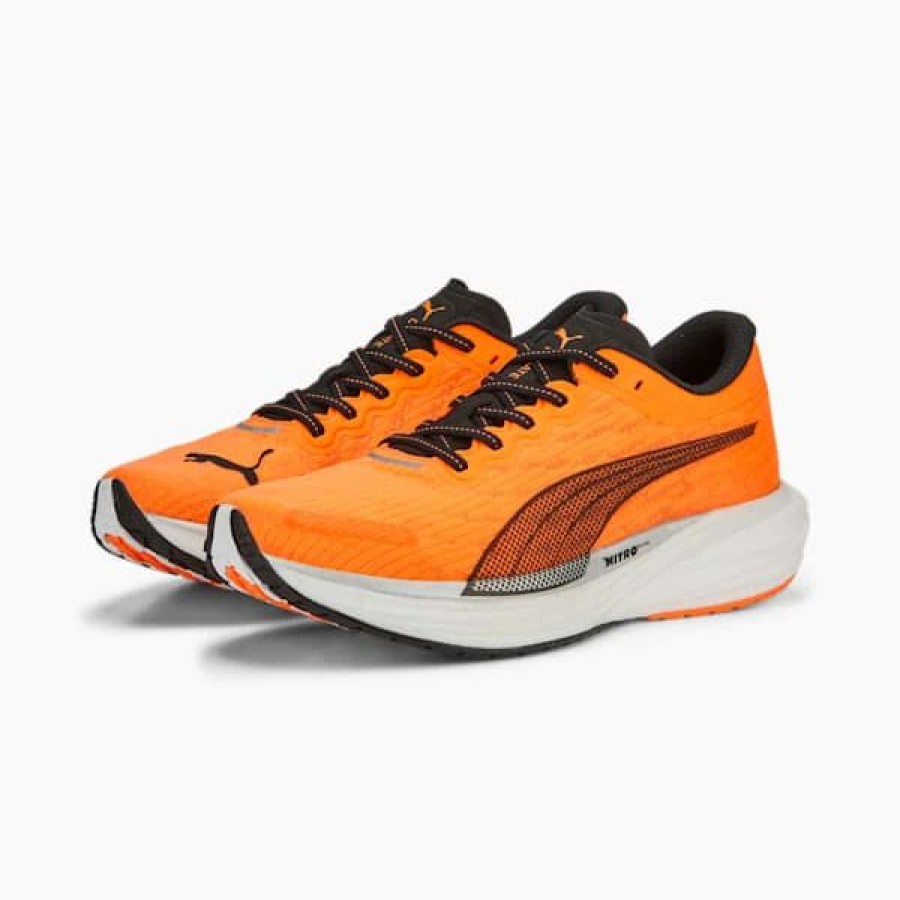 Shoes * | Deviate Nitro 2 Men'S Running Shoes Ultra Orange-Puma Black