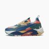 Shoes * | Puma Rs-Trck Re:Escape Sneakers Vapor Gray-Deep Dive-Hibiscus Flower