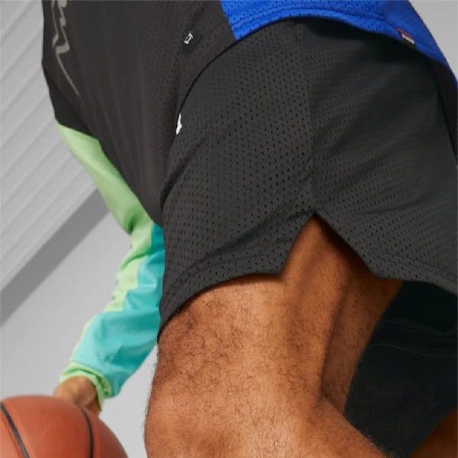 Sports * | Jaws Core Men'S Basketball Shorts Puma Black