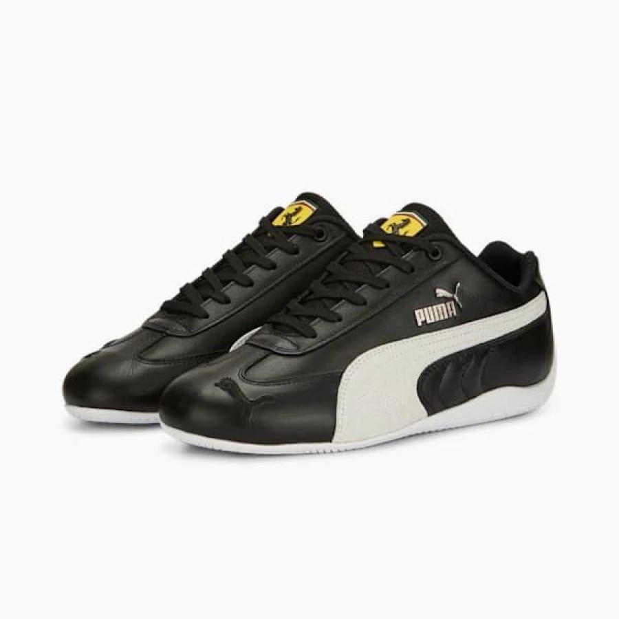 Shoes * | Scuderia Ferrari Speedcat Racing Shoes Puma Black-Puma White