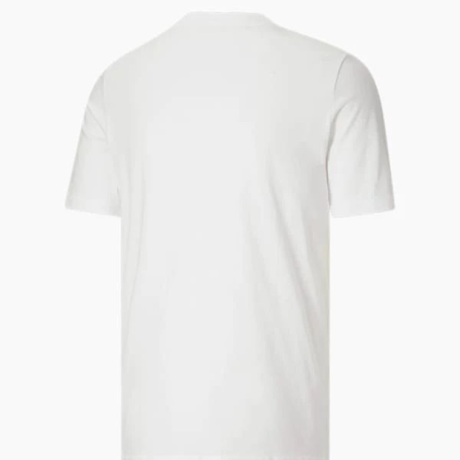 Clothing * | Spring Fling Classics Big Logo Men'S Tee Puma White