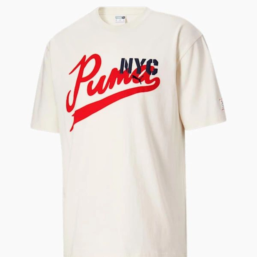 Clothing * | Puma Nyc Men'S Tee Pristine