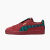 Shoes * | Puma X Dapper Dan Suede Men'S Sneakers Intense Red-Varsity Green