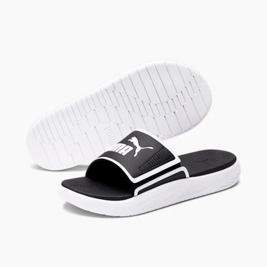 Shoes * | Softride Men'S Slides Puma Black-Puma White