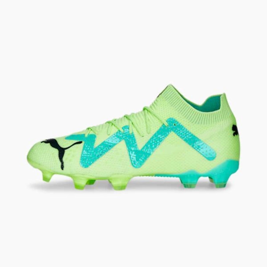 Shoes * | Future Ultimate Fg/Ag Men'S Soccer Cleats Fast Yellow-Puma Black-Electric Peppermint