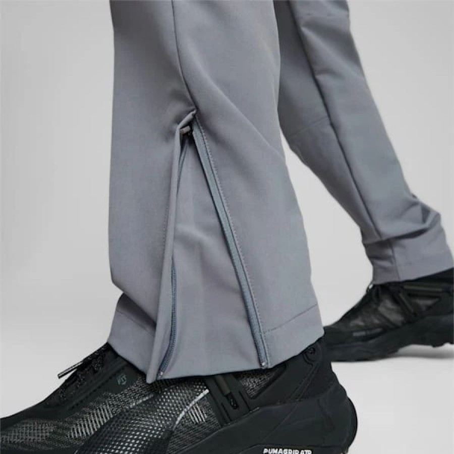 Sports * | Puma Seasons Raincell Men'S Running Pants Gray Tile