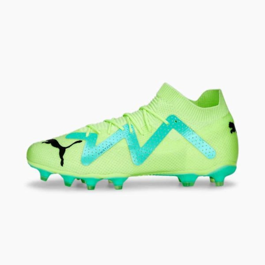 Shoes * | Future Pro Fg/Ag Soccer Cleats Fast Yellow-Puma Black-Electric Peppermint