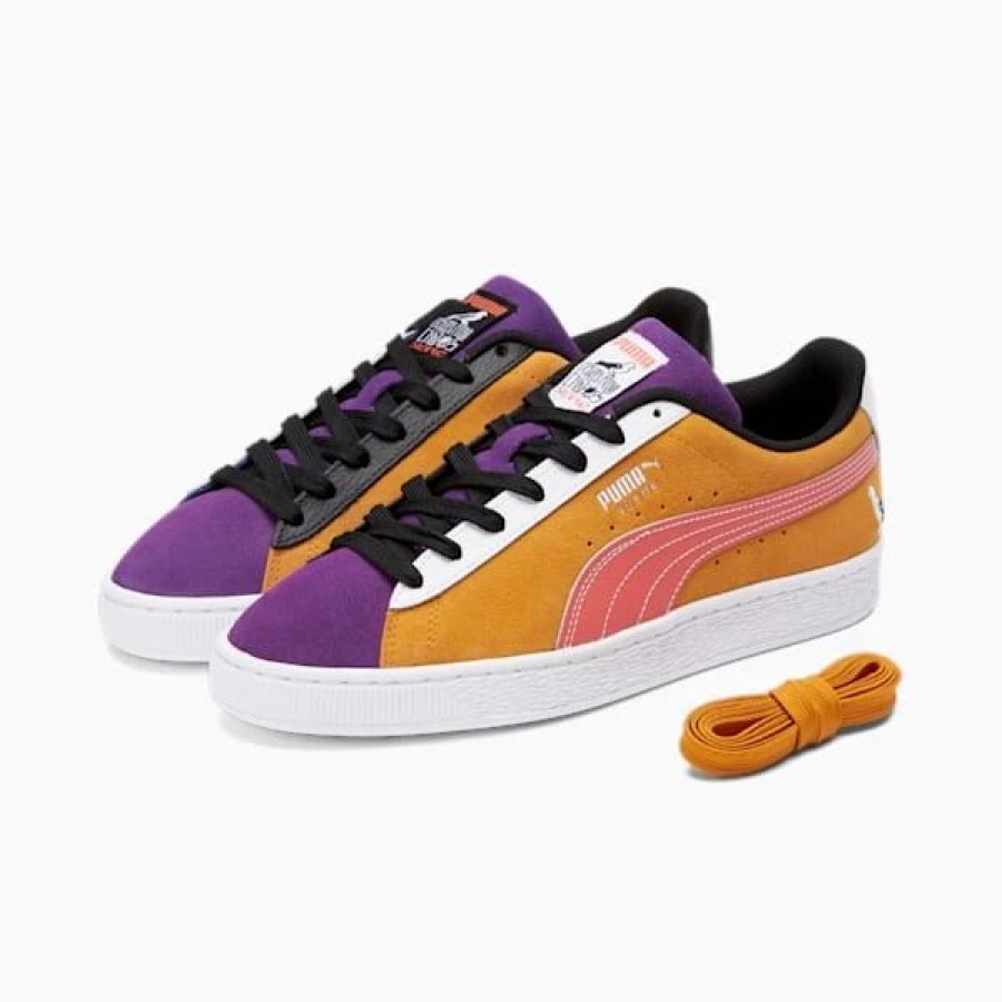 Shoes * | Puma Suede X Jeff Staple Cfl Men'S Sneakers Limoges-Inca Gold-Bright Violet-Emberglow