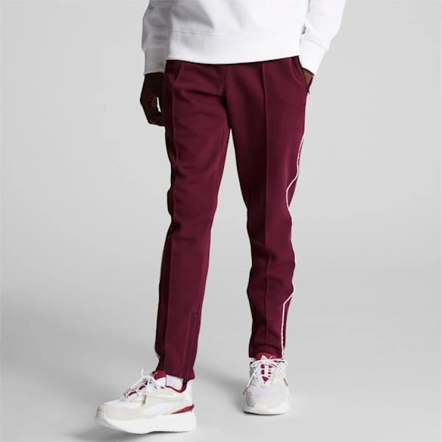 Clothing * | Puma X Tmc Status Symbol Men'S Basketball Pants Burgundy