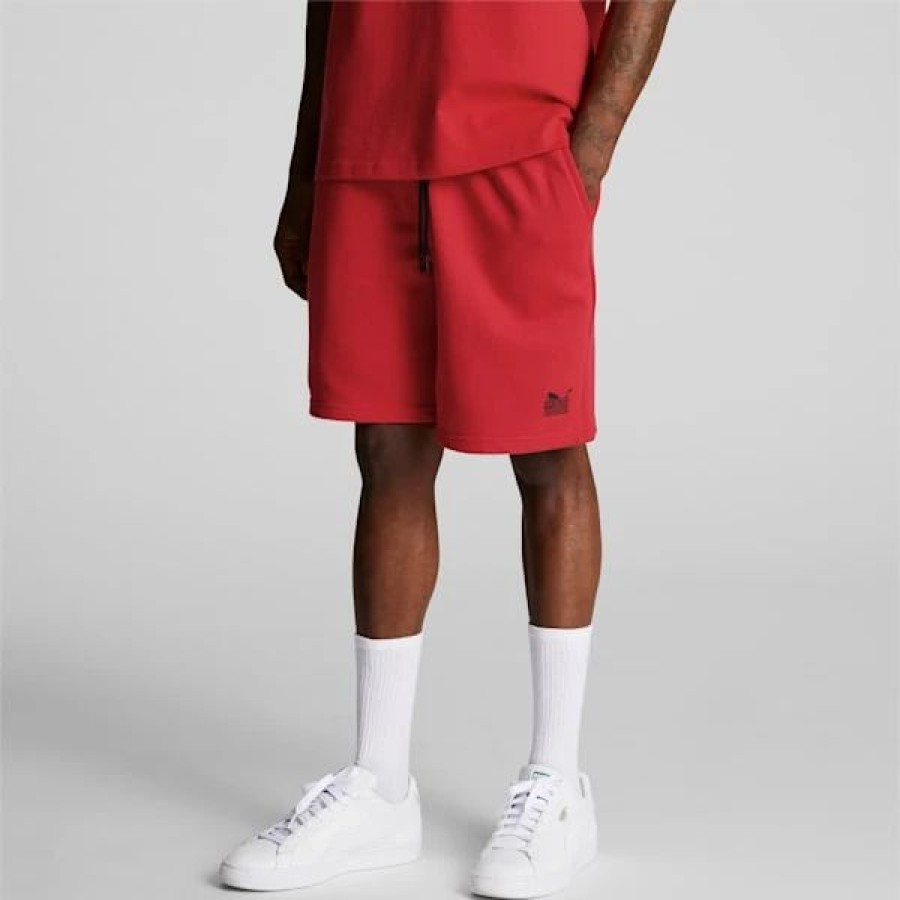 Clothing * | Puma X Tmc Everyday Hussle Sweatshorts High Risk Red