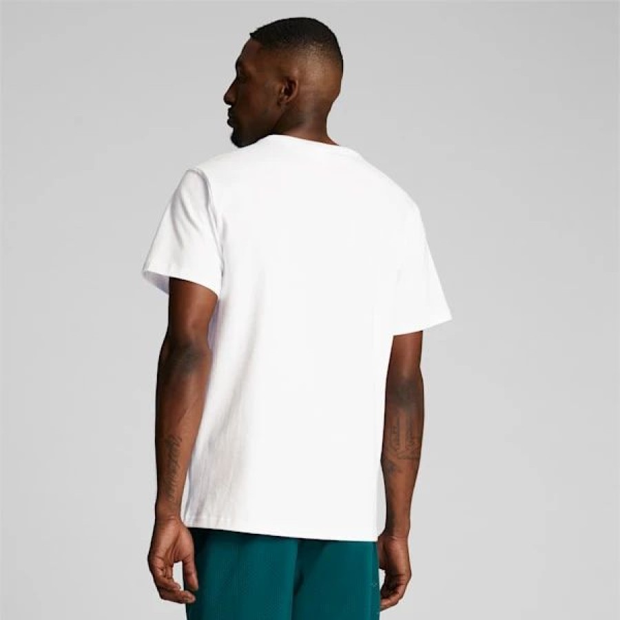 Clothing * | Puma X Tmc Everyday Hussle Graphic Tee Puma White