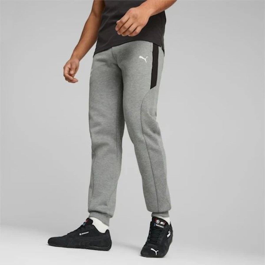 Sports * | Puma Bmw M Motorsport Men'S Sweatpants Medium Gray Heather