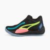 Shoes * | Rise Nitro Men'S Basketball Shoes Puma Black-Sunset Glow