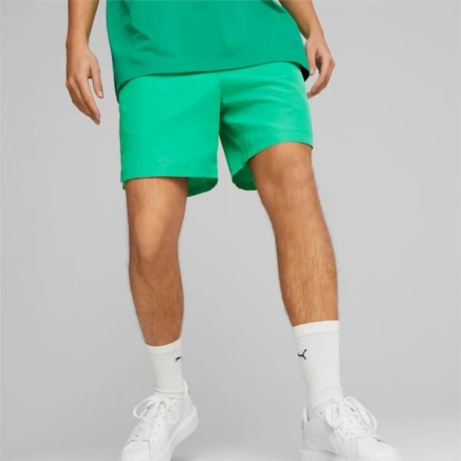 Clothing * | Puma Classics 6 Men'S Shorts Grassy Green