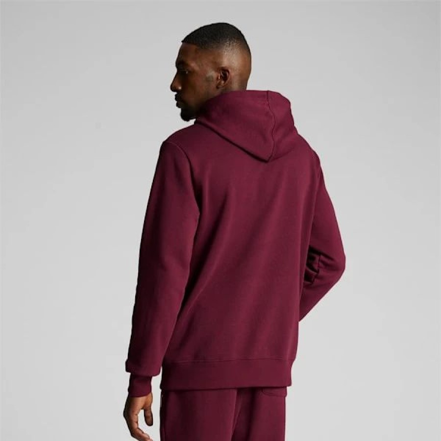 Clothing * | Puma X Tmc Everyday Hussle Hoodie Burgundy