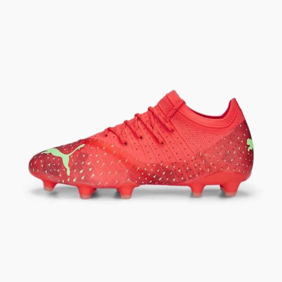 Shoes * | Future 2.4 Fg/Ag Men'S Soccer Cleats Fiery Coral-Fizzy Light-Puma Black-Salmon