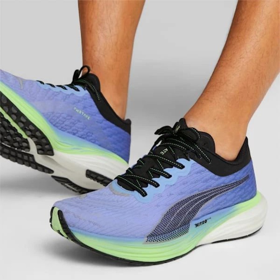 Shoes * | Puma Deviate Nitro 2 Men'S Running Shoes Royal Sapphire-Elektro Purple