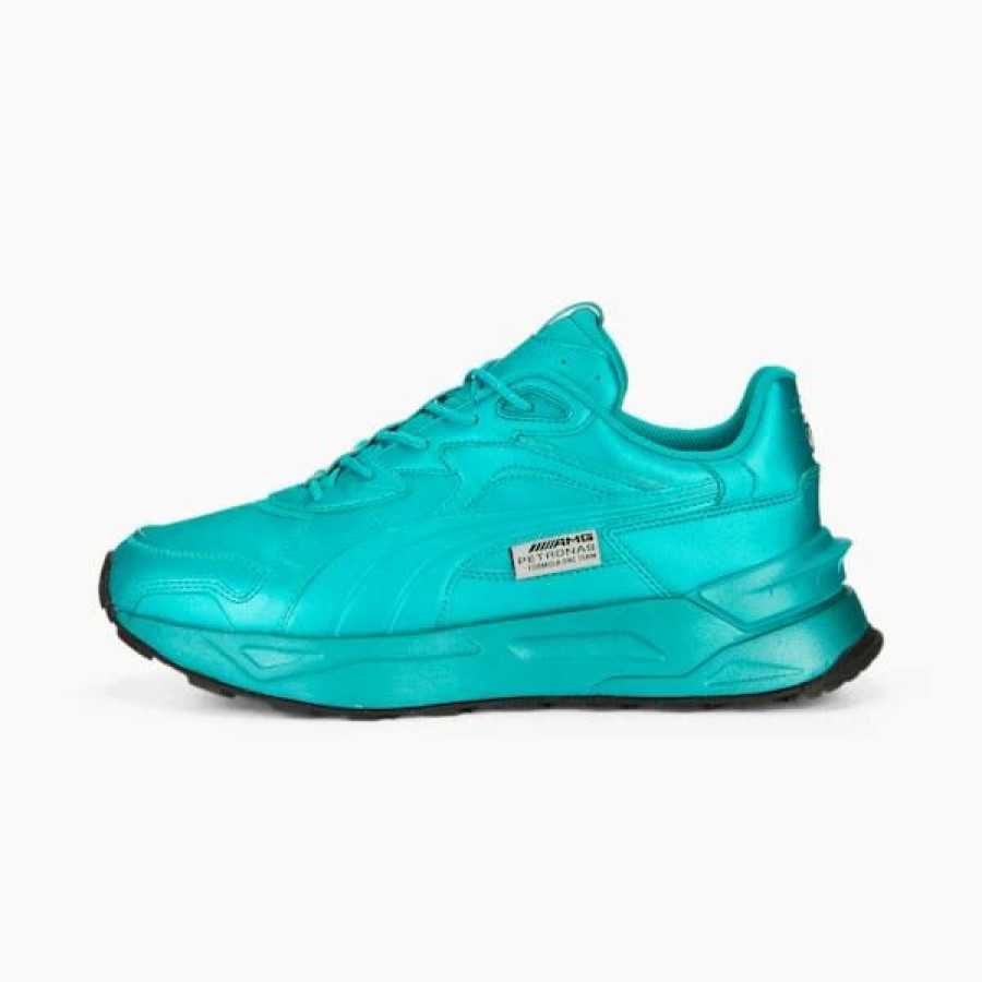 Sports * | Puma Mercedes Amg-Petronas F1 Mirage Sport Asphalt Mc Motorsport Shoes Spectra Green-Spectra Green