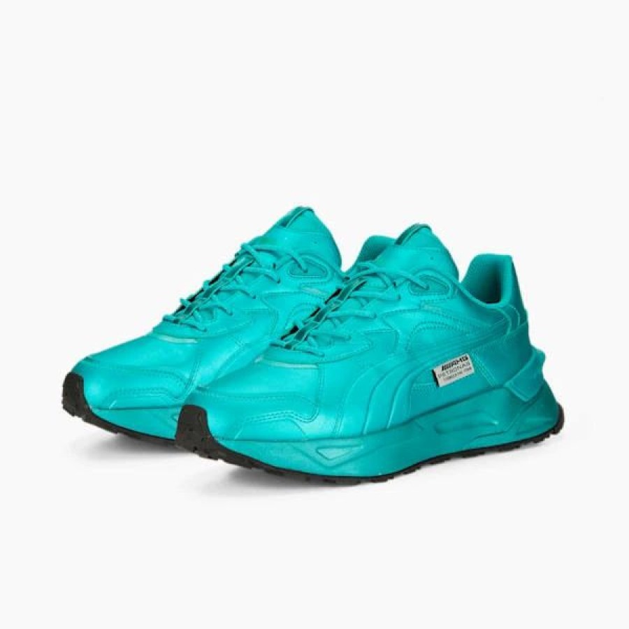 Sports * | Puma Mercedes Amg-Petronas F1 Mirage Sport Asphalt Mc Motorsport Shoes Spectra Green-Spectra Green