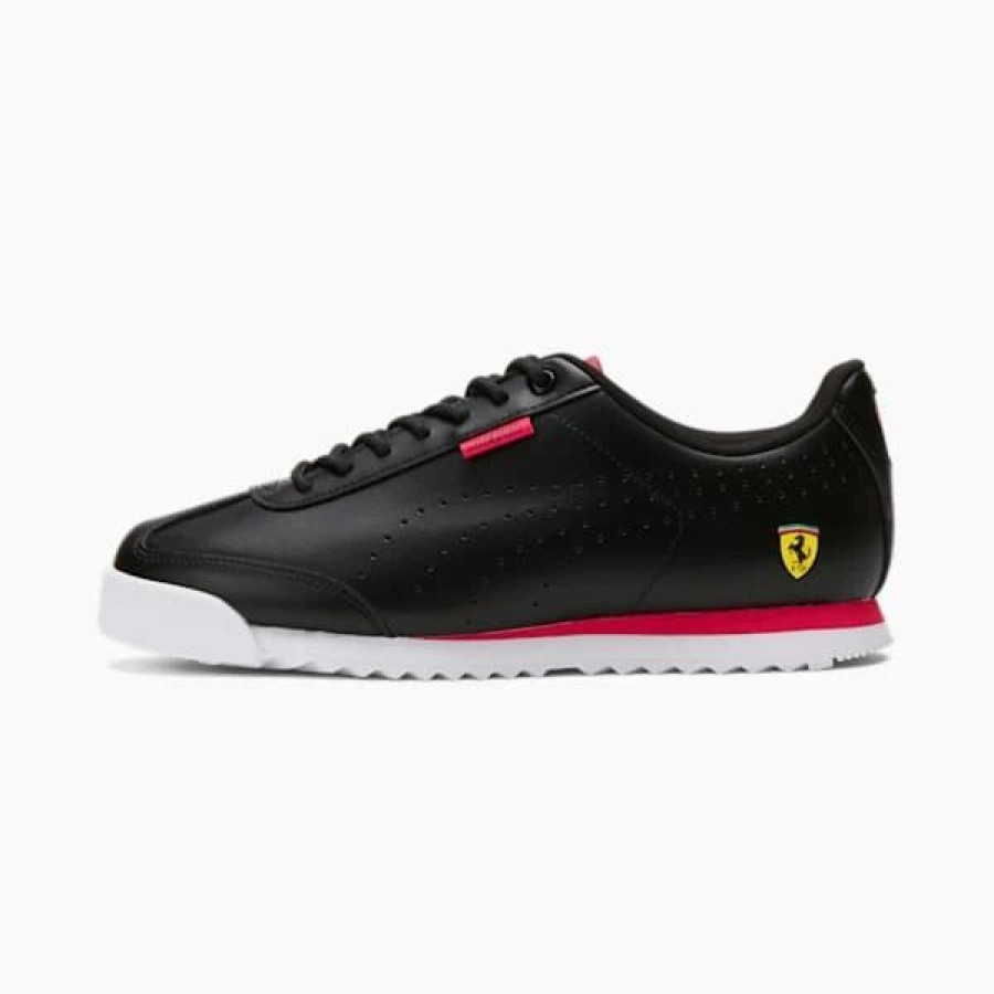 Shoes * | Scuderia Ferrari Roma Via Perforated Motorsport Sneakers Puma Black